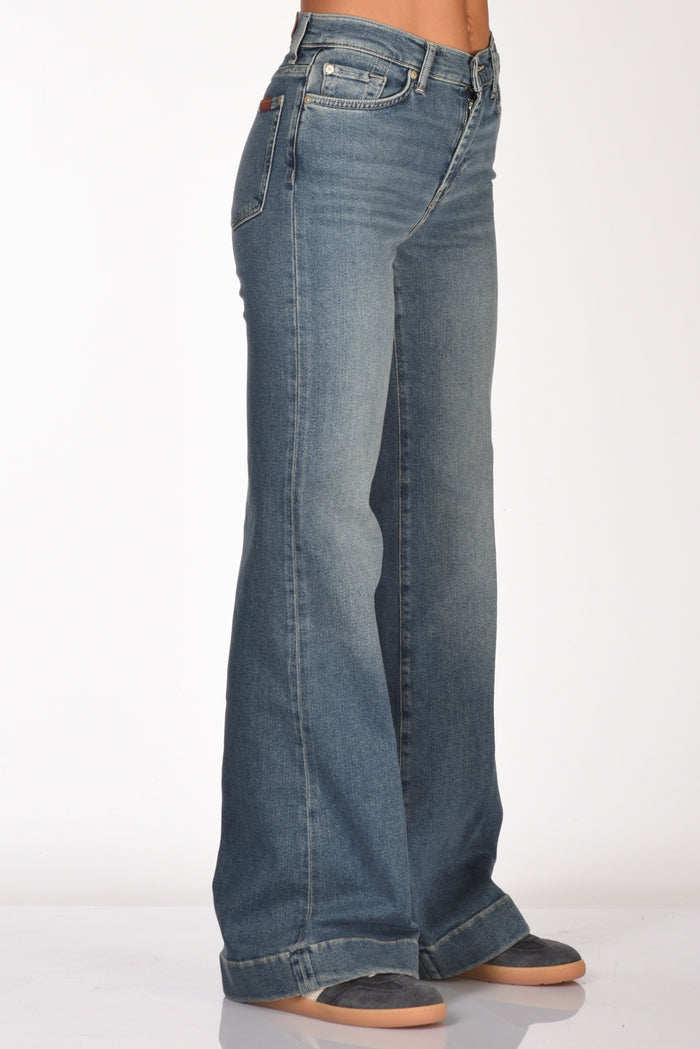 7 For All Mankind Jeans Dojo Blu Donna - 5