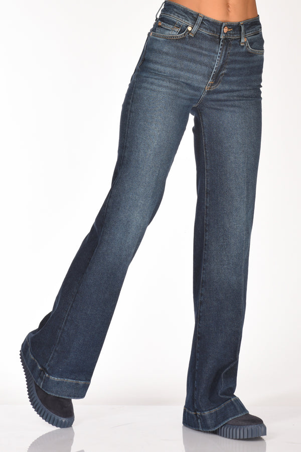 7 For All Mankind Jeans Dojo Blu Donna
