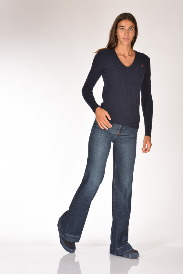 7 For All Mankind Jeans Dojo Blu Donna-2