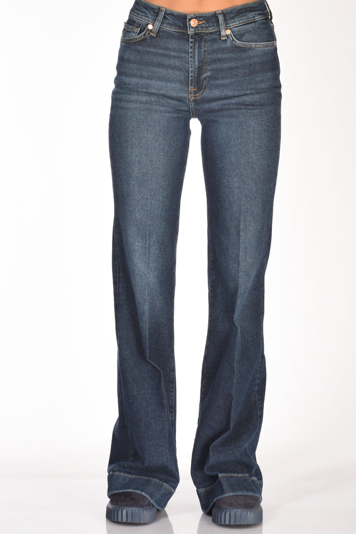 7 For All Mankind Jeans Dojo Blu Donna - 3