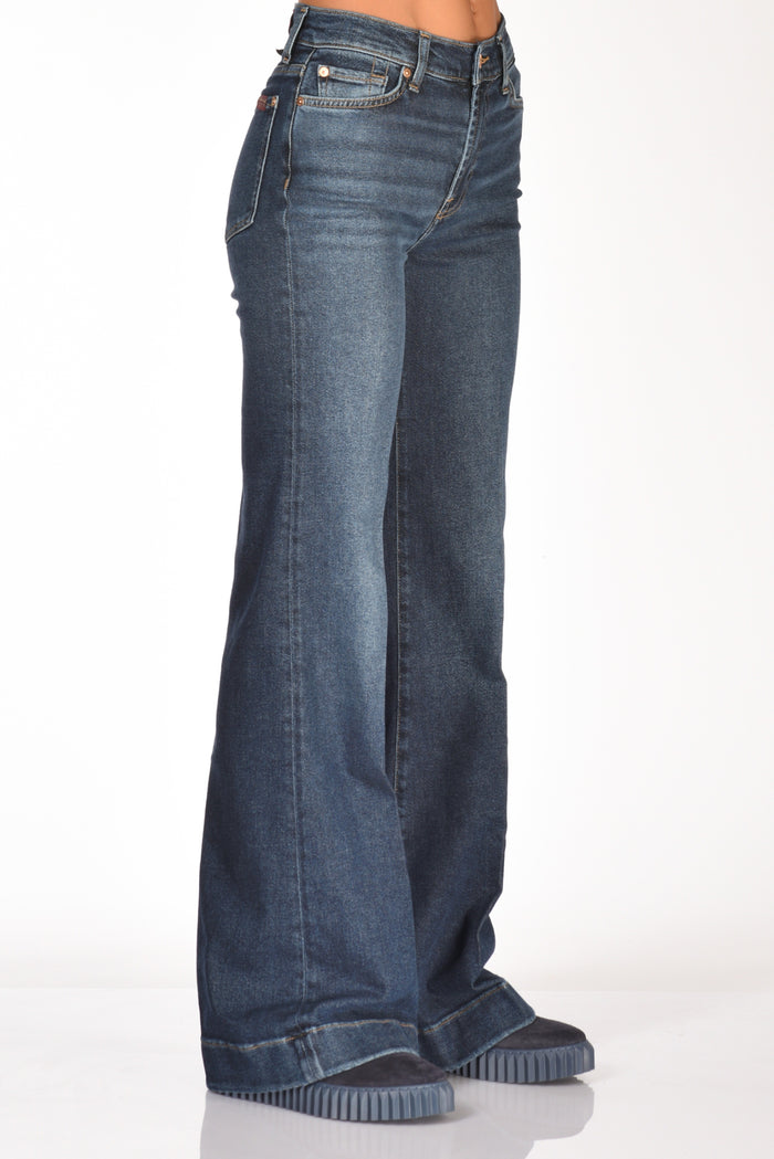 7 For All Mankind Jeans Dojo Blu Donna - 5