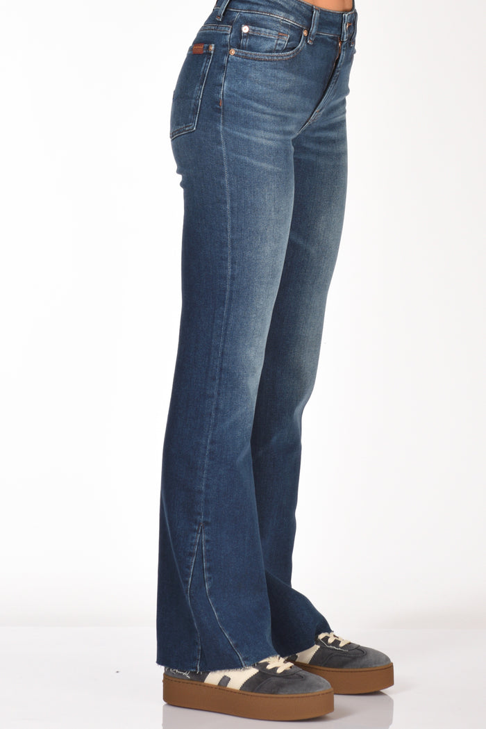 7 For All Mankind Jeans The Leggy Blu Donna - 5