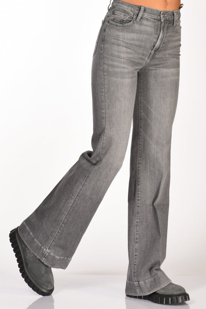 7 For All Mankind Jeans Dojo Grigio Donna - 1