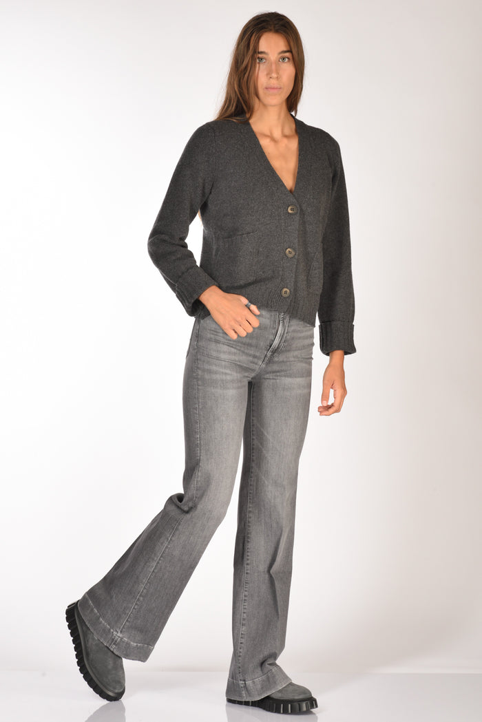 7 For All Mankind Jeans Dojo Grigio Donna - 2