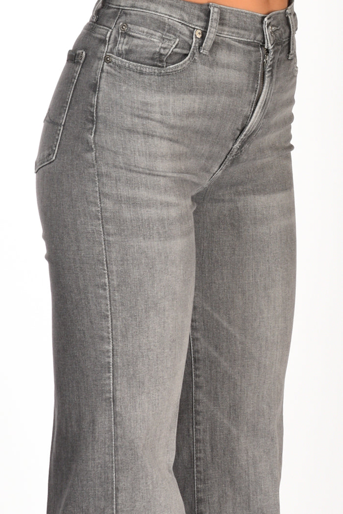 7 For All Mankind Jeans Dojo Grigio Donna - 4