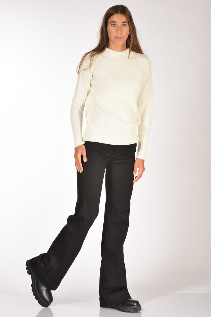 7 For All Mankind Jeans Dojo Nero Donna - 2