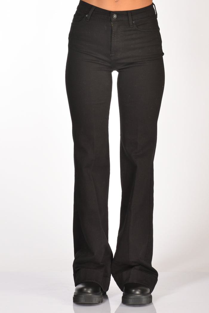 7 For All Mankind Jeans Dojo Nero Donna - 3