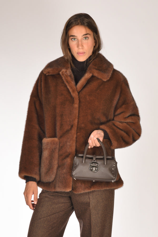 Zanellato Borsa Dotta Baby Marrone Donna-2