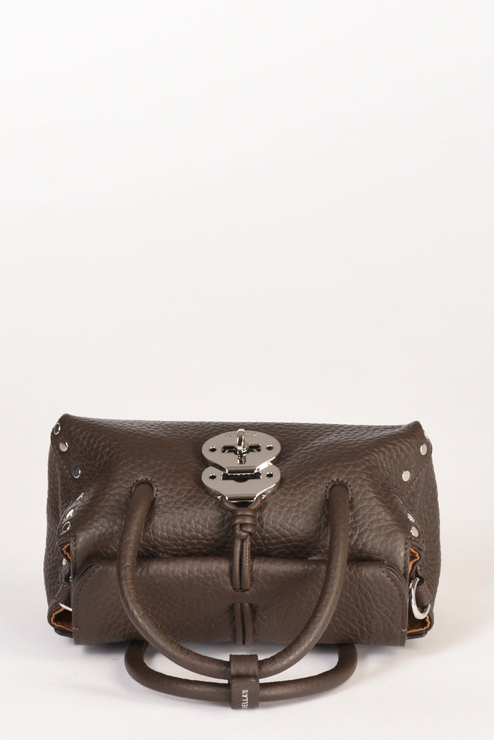 Zanellato Borsa Dotta Baby Marrone Donna - 5