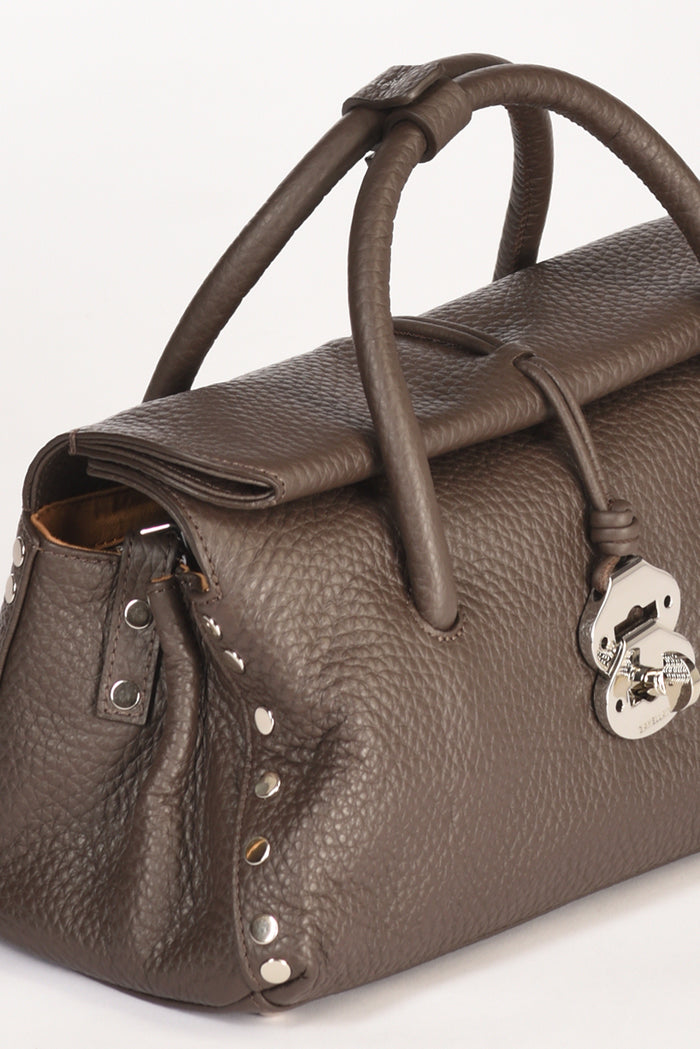 Zanellato Borsa Dotta S Marrone Donna - 4