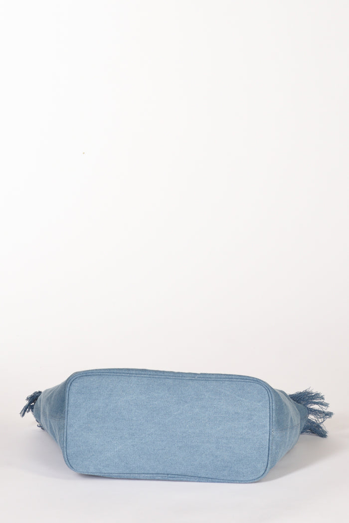 Mc2 Saint Barth Borsa City Bag Blu Jeans Donna - 6