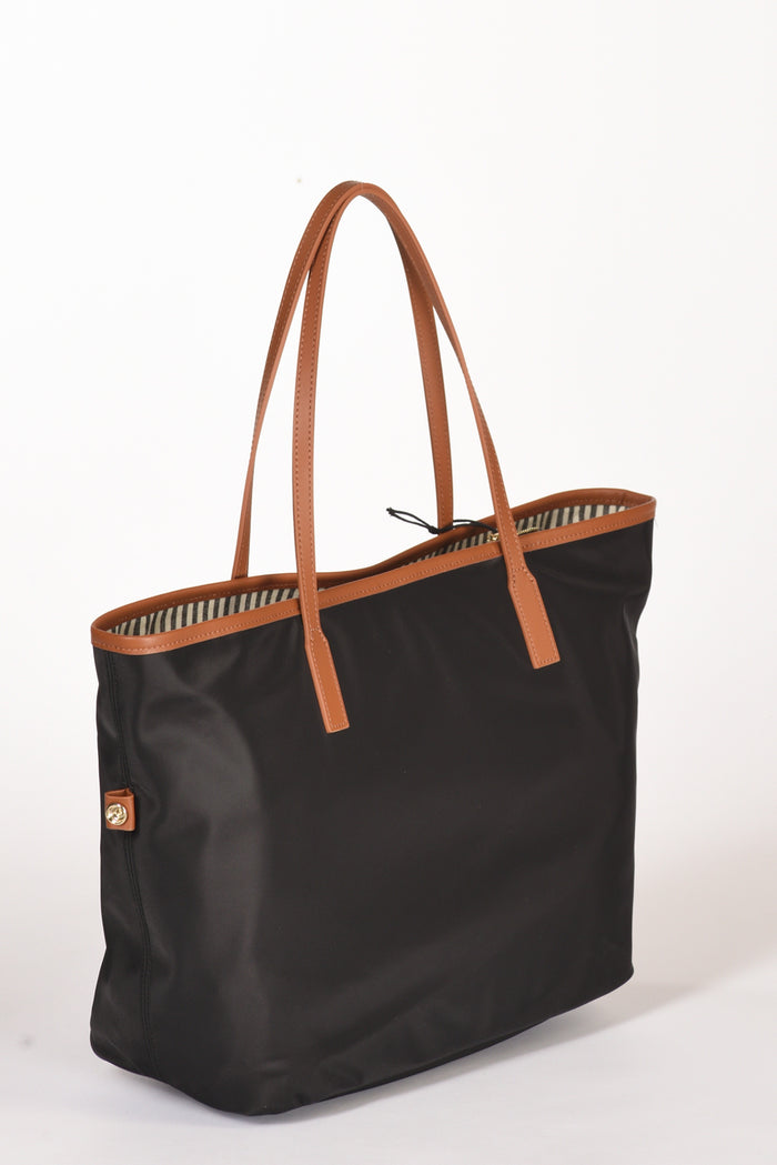 Mc2 Saint Barth Borsa City Bag Nero/marrone Chiaro Donna - 5