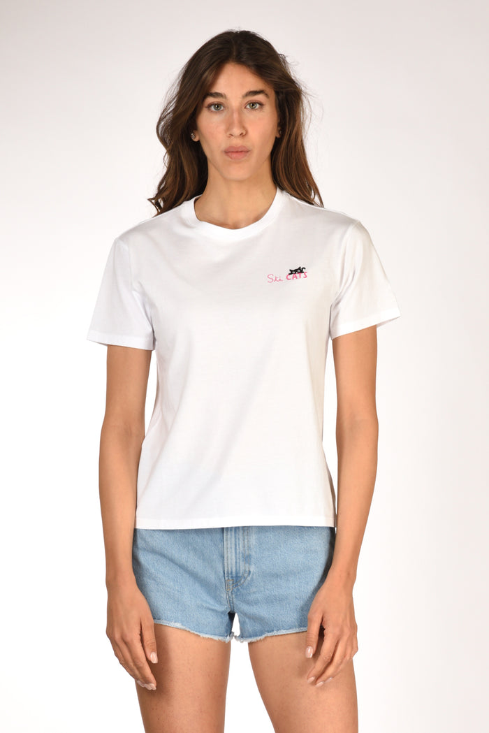 Mc2 Saint Barth Tshirt Emilie Bianco Donna - 2
