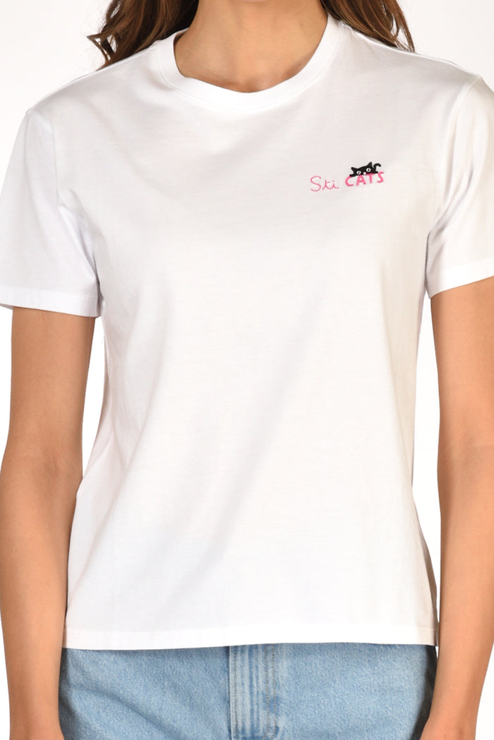Mc2 Saint Barth Tshirt Emilie Bianco Donna - 3