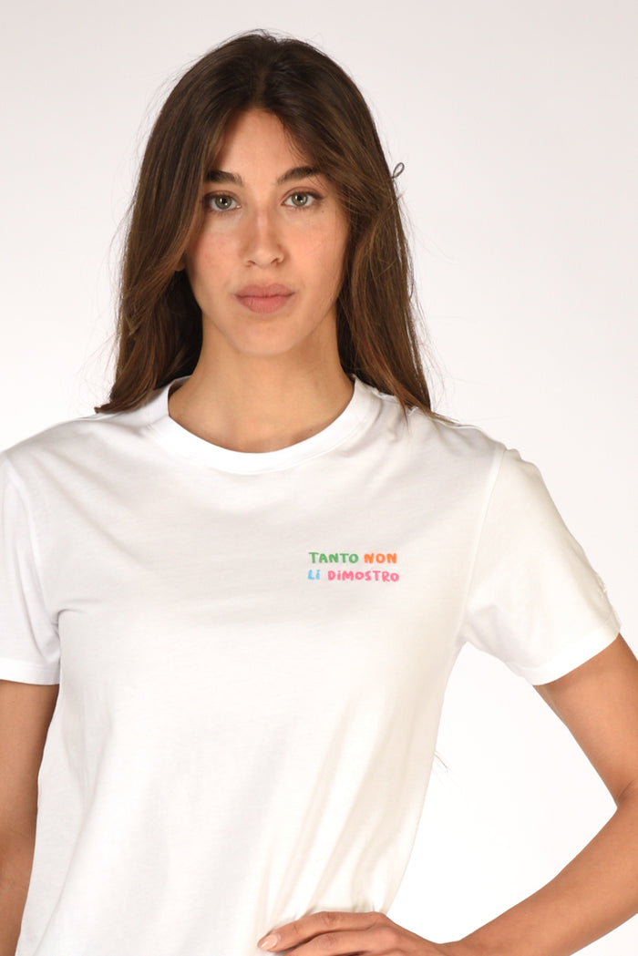 Mc2 Saint Barth Tshirt Emilie Bianco Donna - 1