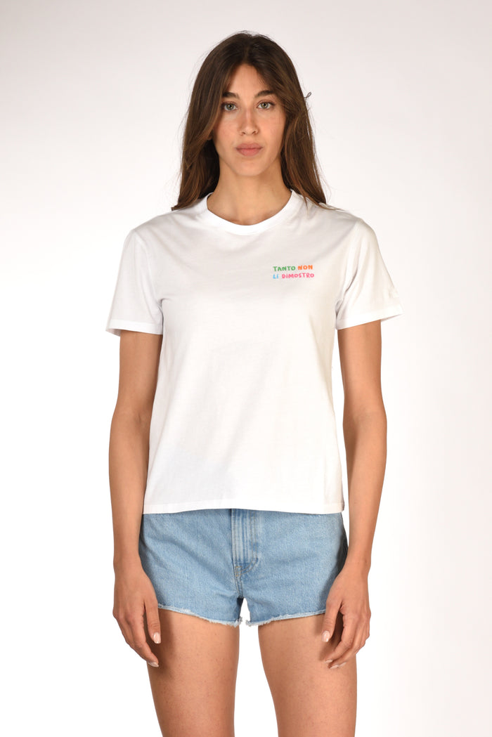 Mc2 Saint Barth Tshirt Emilie Bianco Donna - 2