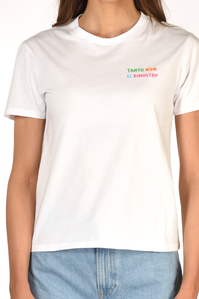 Mc2 Saint Barth Tshirt Emilie Bianco Donna - 3