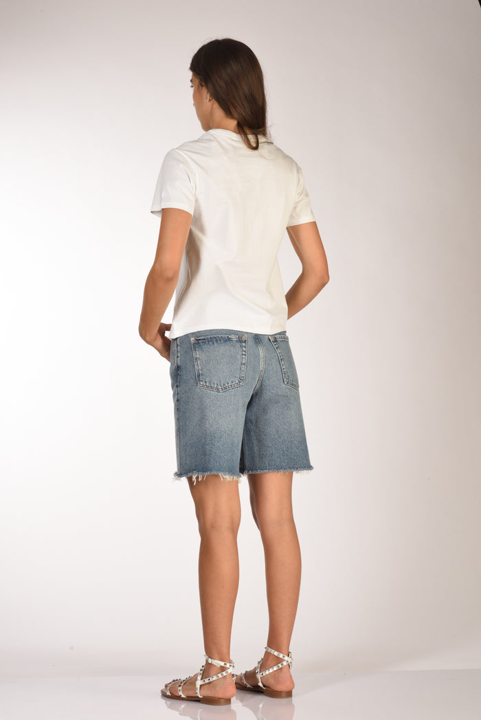 Mc2 Saint Barth Tshirt Emilie Bianco Donna - 5
