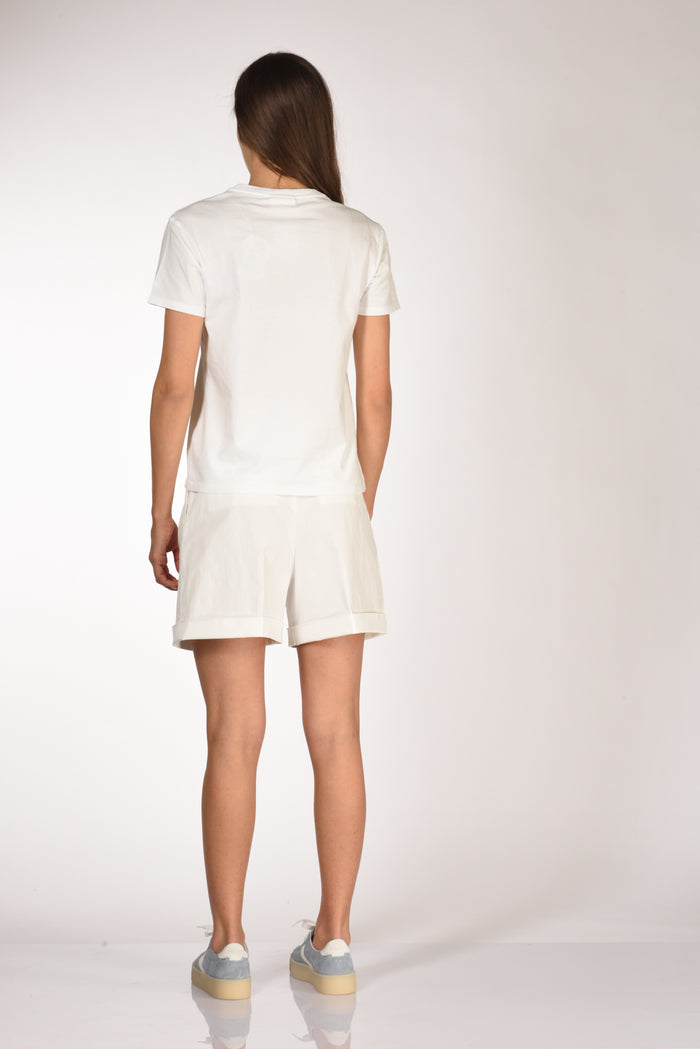 Mc2 Saint Barth Tshirt Emilie Bianco Donna - 5