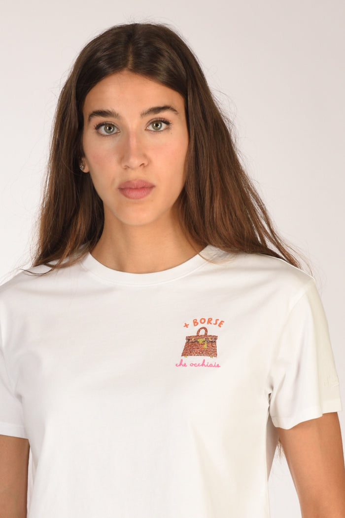 Mc2 Saint Barth Tshirt Emilie Bianco Donna - 1