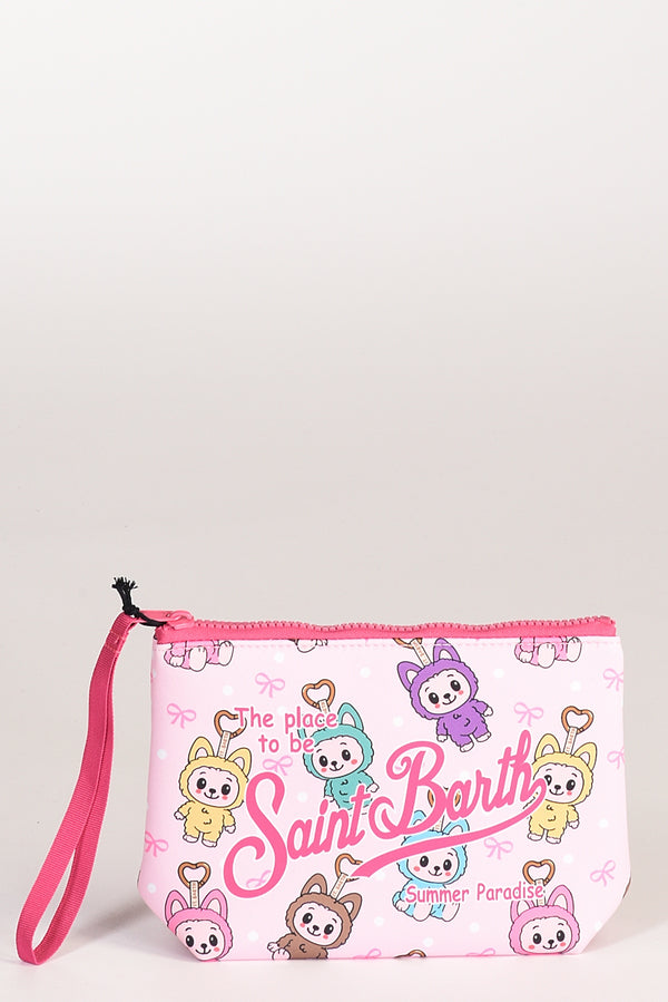 Mc2 Saint Barth Pochette Aline Rosa/multicolor Donna