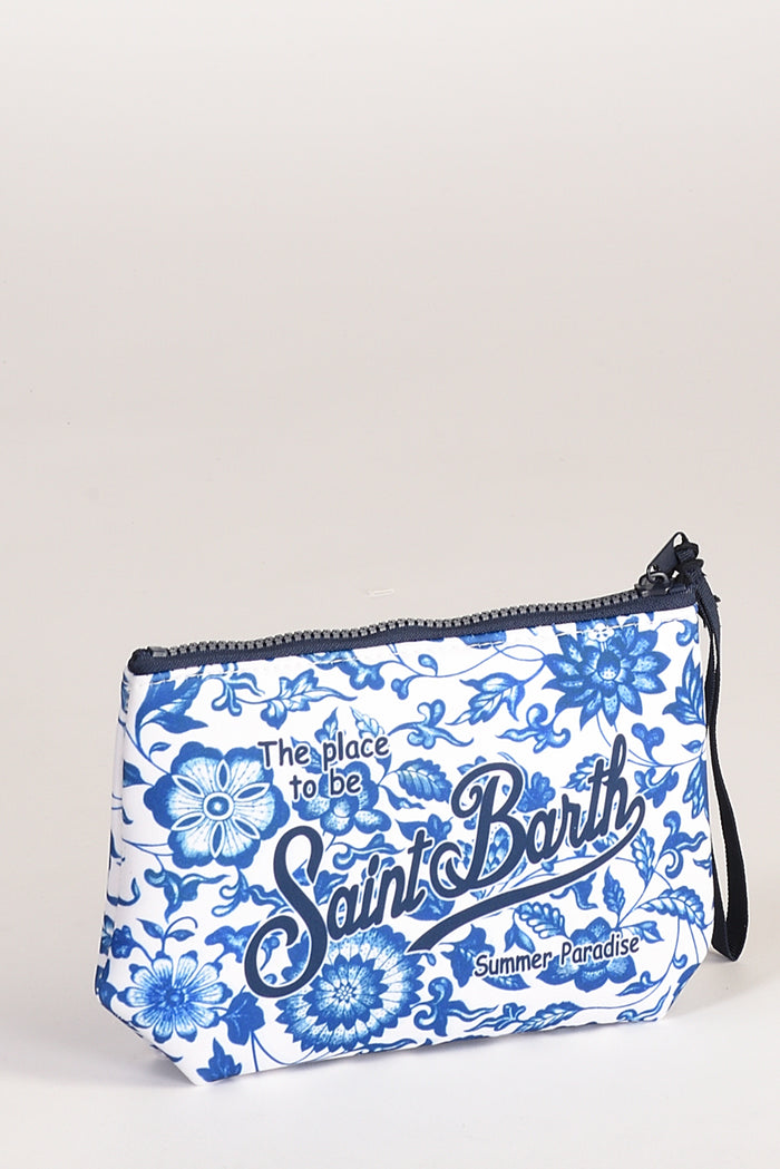 Mc2 Saint Barth Pochette Aline Bianco/blu Donna - 3
