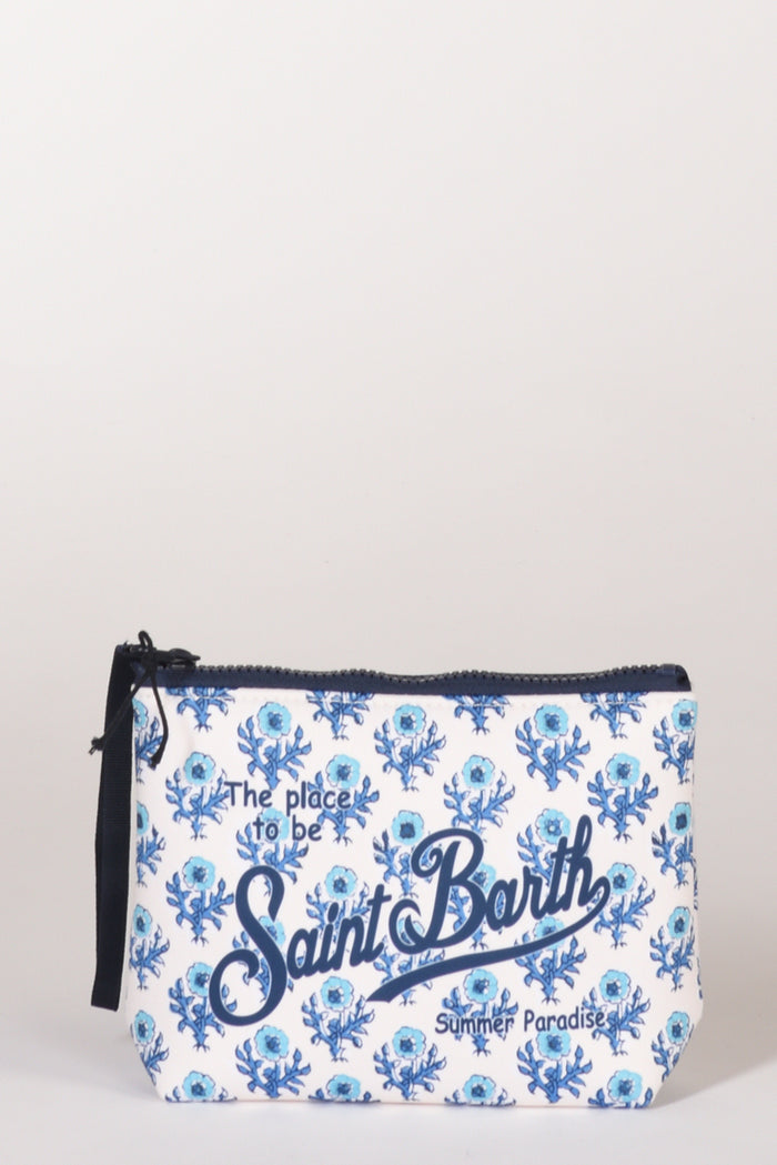 Mc2 Saint Barth Pochette Aline Bianco/azzurro/blu Donna - 1