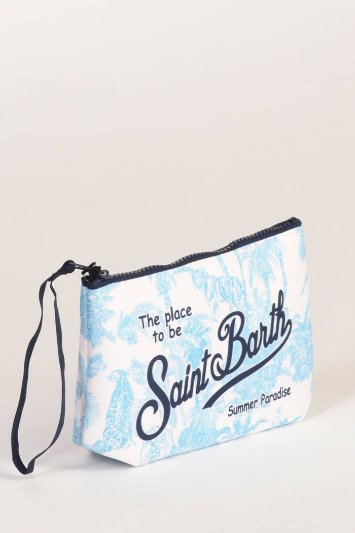 Mc2 Saint Barth Pochette Aline Bianco/azzurro Donna - 2