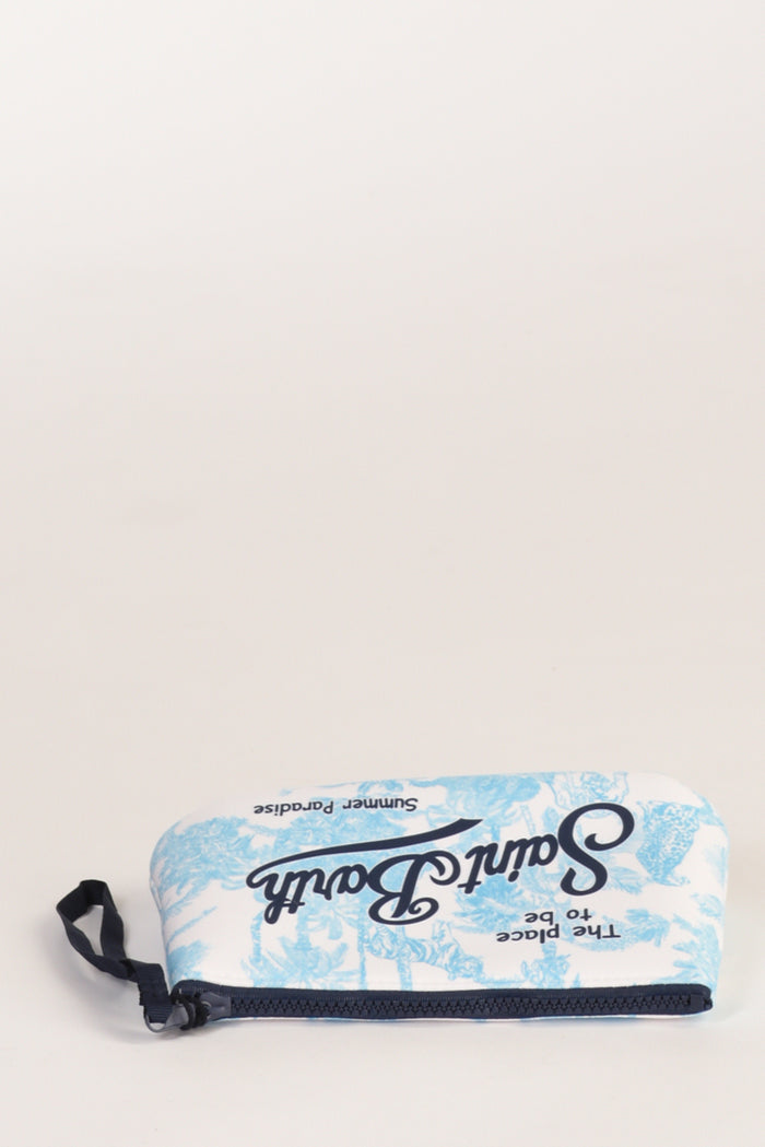 Mc2 Saint Barth Pochette Aline Bianco/azzurro Donna - 4