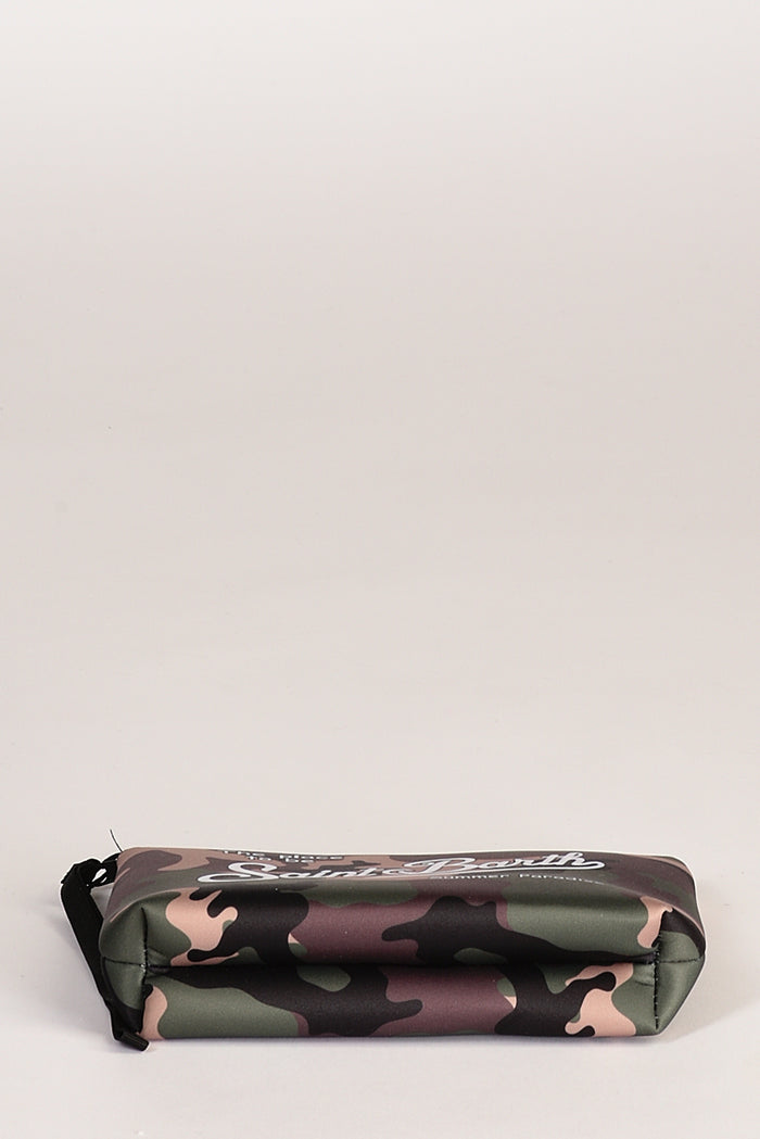 Mc2 Saint Barth Pochette Aline Verde/marrone Donna - 5