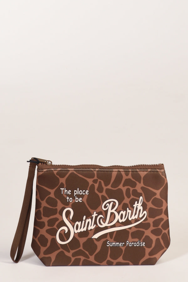 Mc2 Saint Barth Pochette Aline Marrone Chiaro/marrone Scuro Donna