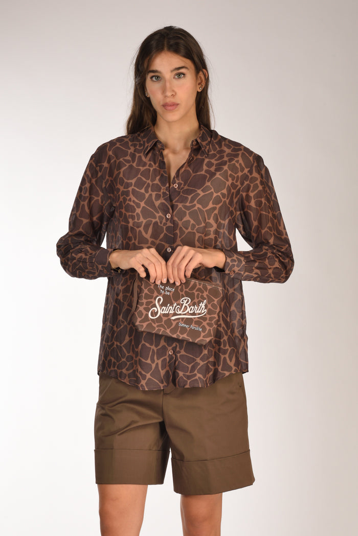 Mc2 Saint Barth Pochette Aline Marrone Chiaro/marrone Scuro Donna - 2