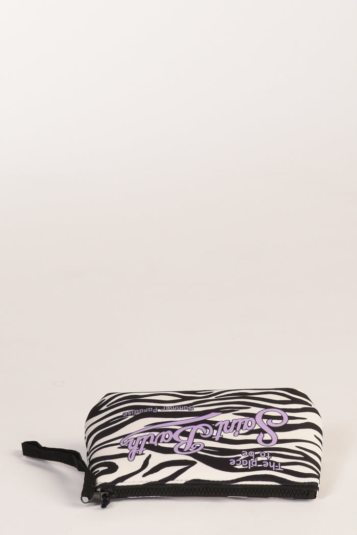 Mc2 Saint Barth Pochette Aline Bianco/nero Donna - 4