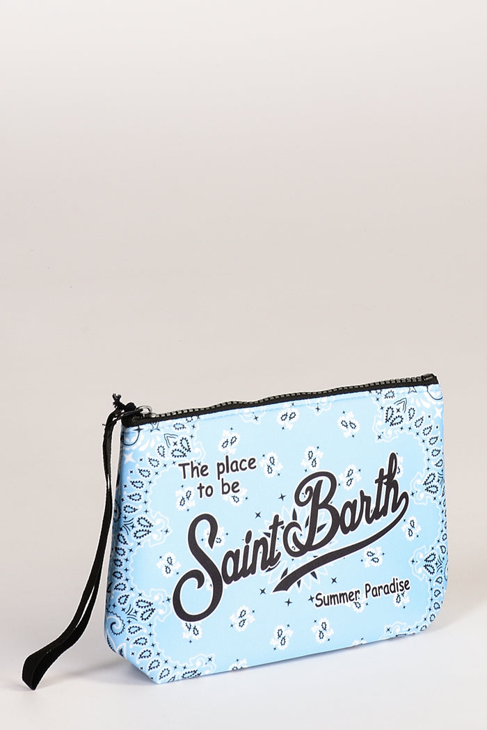 Mc2 Saint Barth Pochette Aline Azzurro Donna - 3