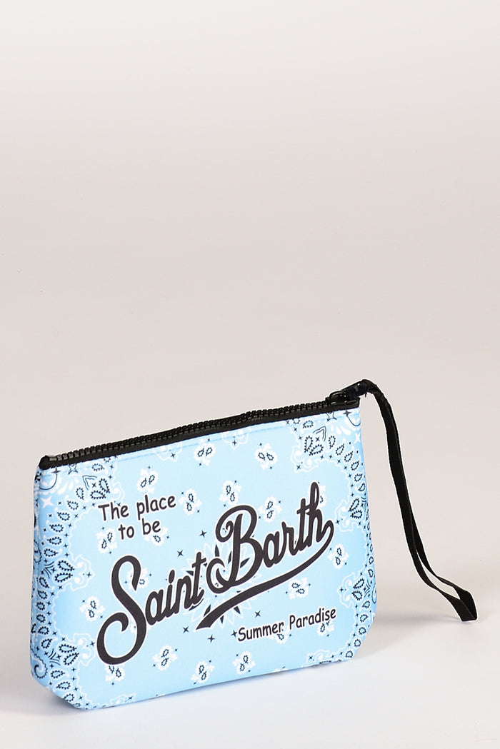 Mc2 Saint Barth Pochette Aline Azzurro Donna - 4