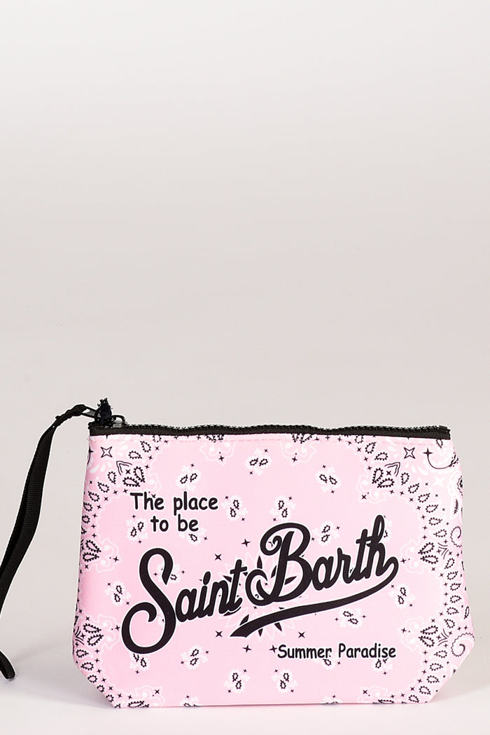 Mc2 Saint Barth Pochette Aline Rosa/bianco Donna - 1