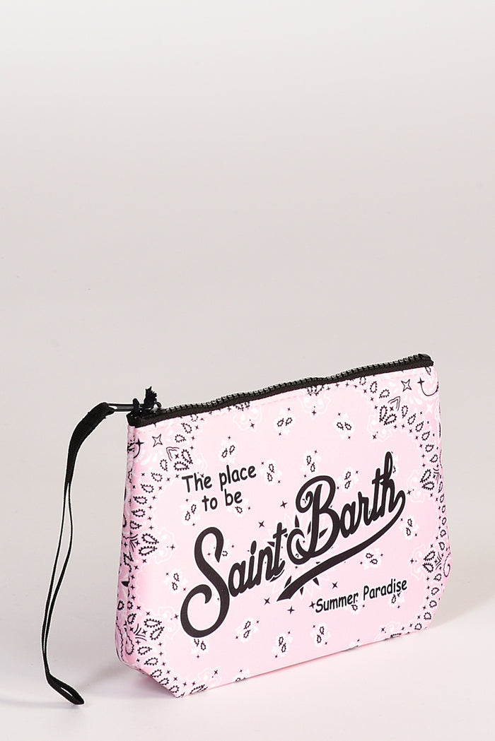 Mc2 Saint Barth Pochette Aline Rosa/bianco Donna - 3