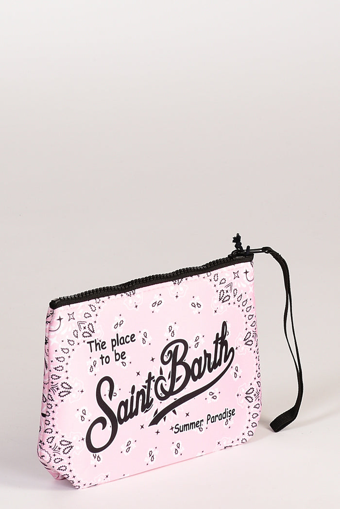Mc2 Saint Barth Pochette Aline Rosa/bianco Donna - 4
