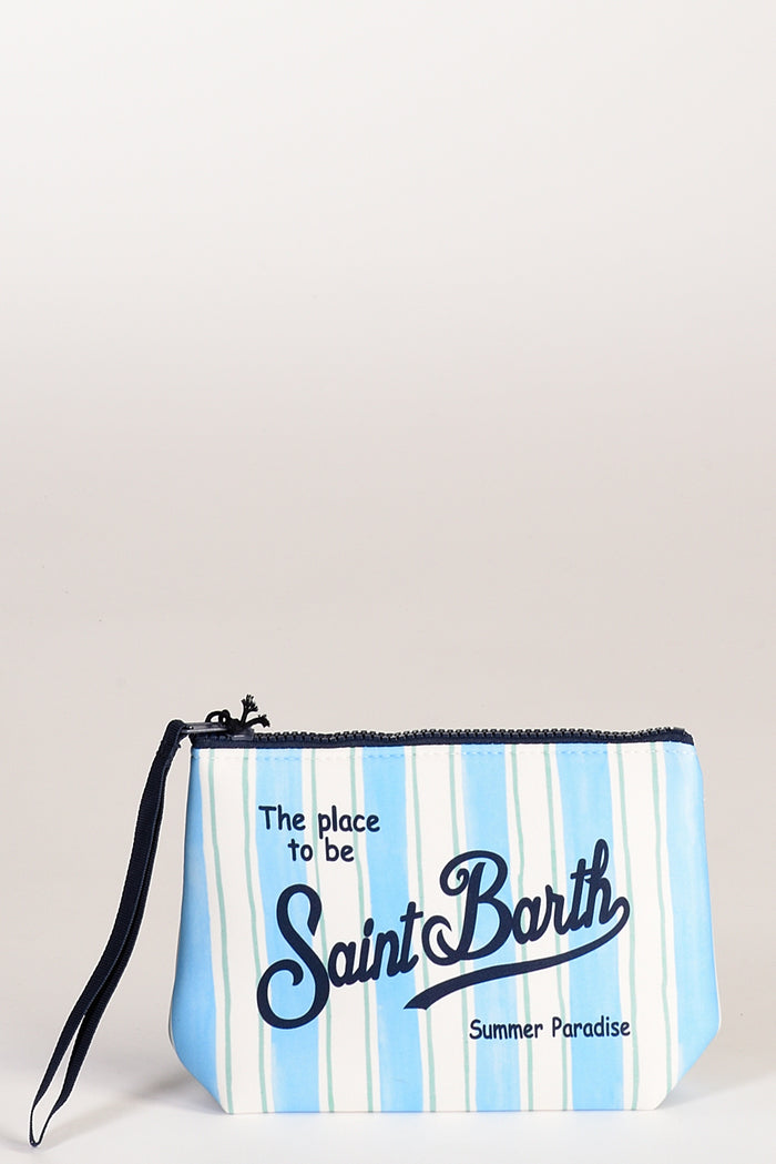 Mc2 Saint Barth Pochette Aline Azzurro/bianco/verde Donna - 1