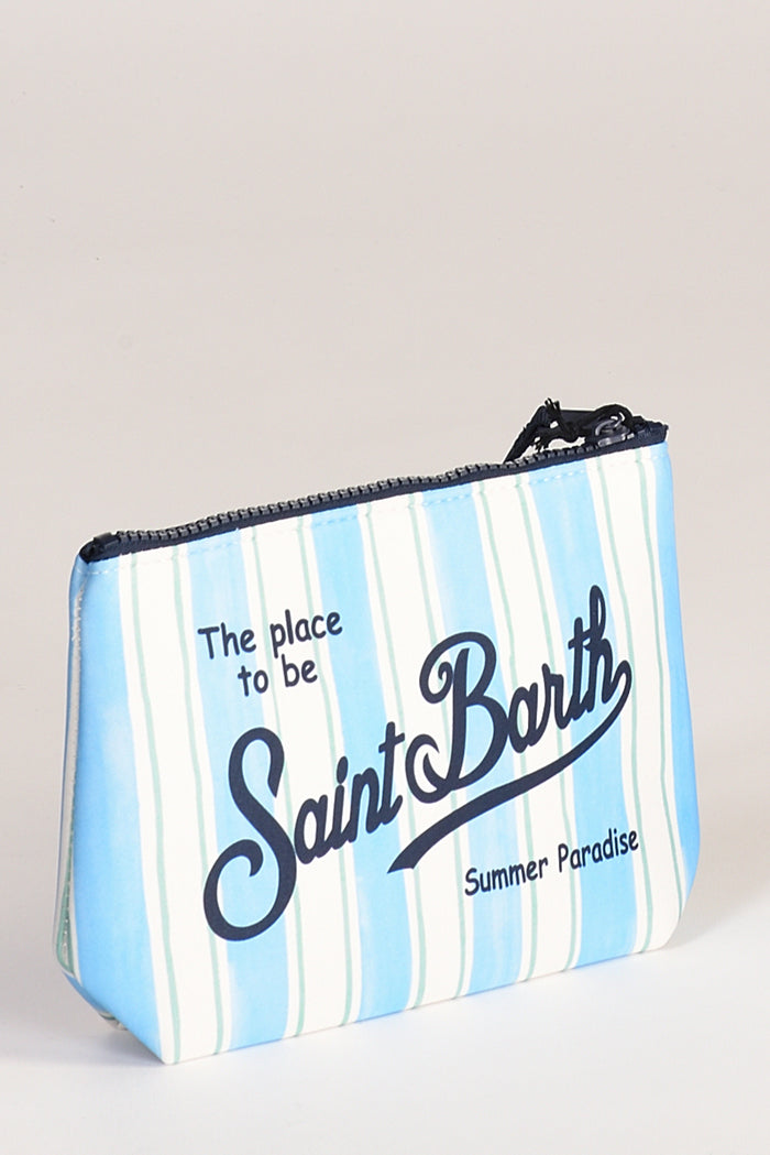Mc2 Saint Barth Pochette Aline Azzurro/bianco/verde Donna - 3