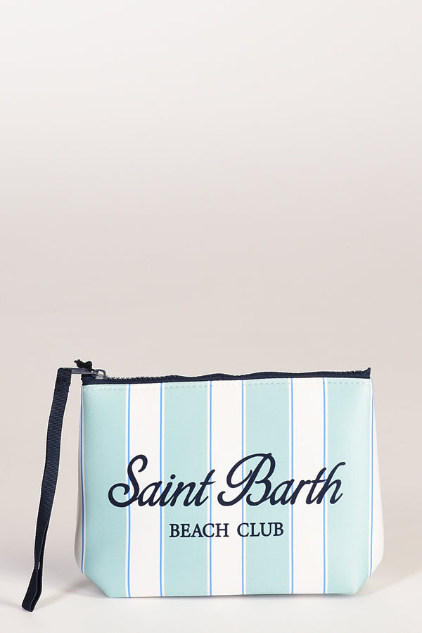Mc2 Saint Barth Pochette Aline Bianco/verde/azzurro Donna