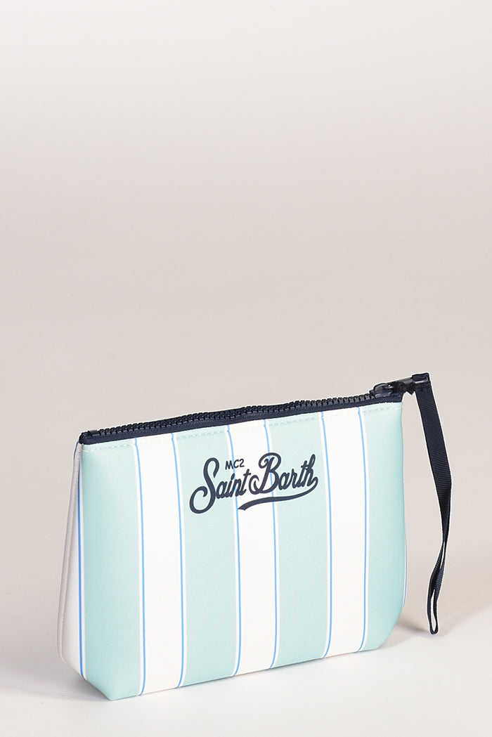 Mc2 Saint Barth Pochette Aline Bianco/verde/azzurro Donna - 3