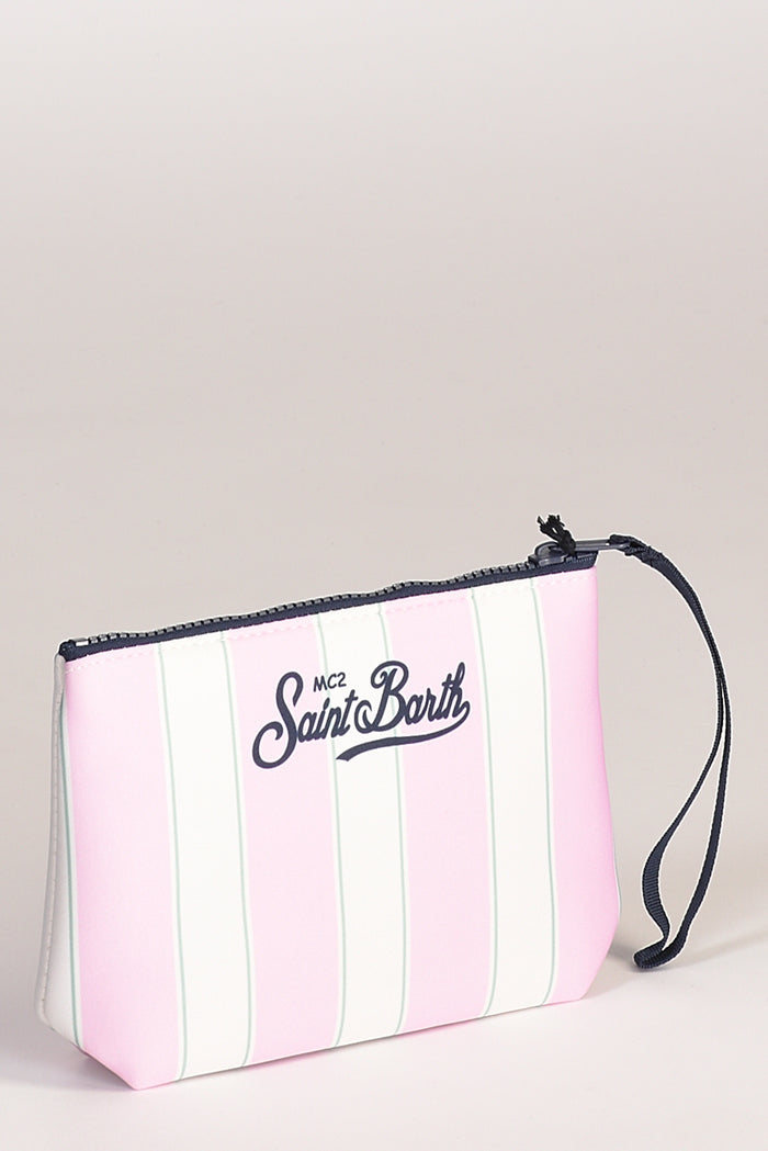 Mc2 Saint Barth Pochette Aline Rosa/verde/bianco Donna - 4