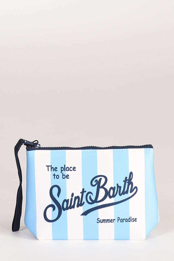 Mc2 Saint Barth Pochette Aline Bianco/azzurro Donna - 1