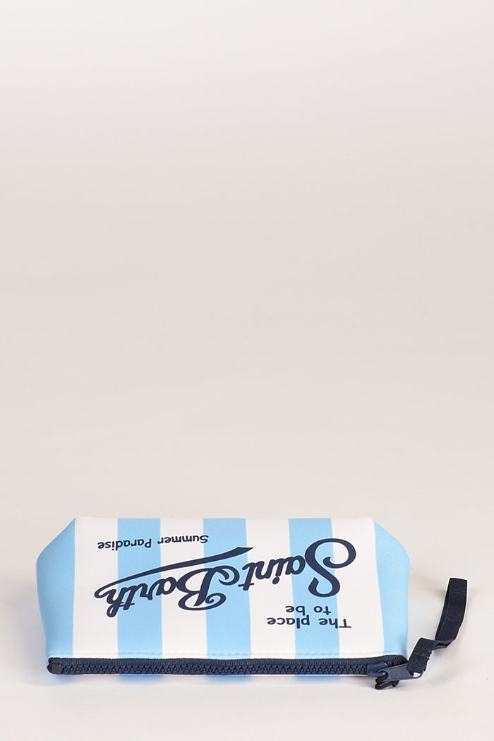 Mc2 Saint Barth Pochette Aline Bianco/azzurro Donna - 5