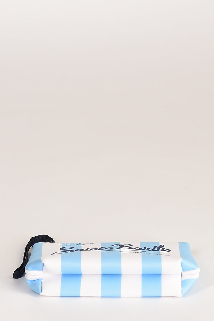 Mc2 Saint Barth Pochette Aline Bianco/azzurro Donna - 6