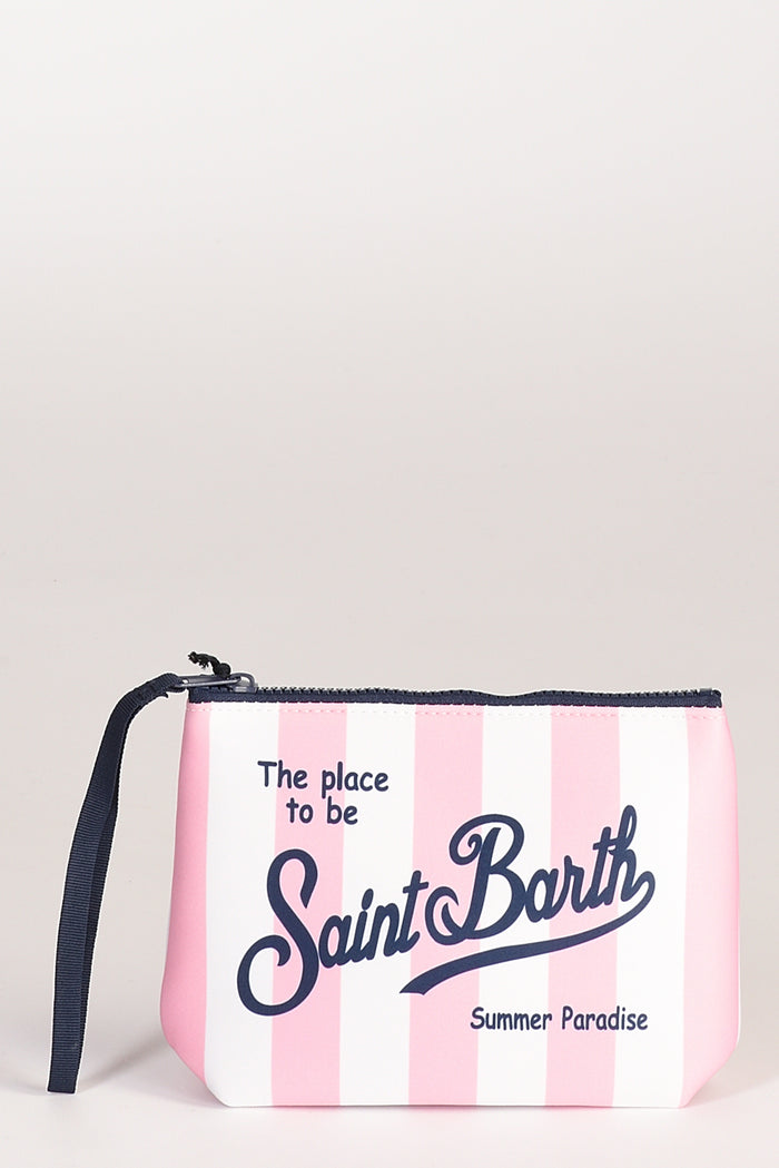 Mc2 Saint Barth Pochette Aline Rosa/bianco Donna - 1