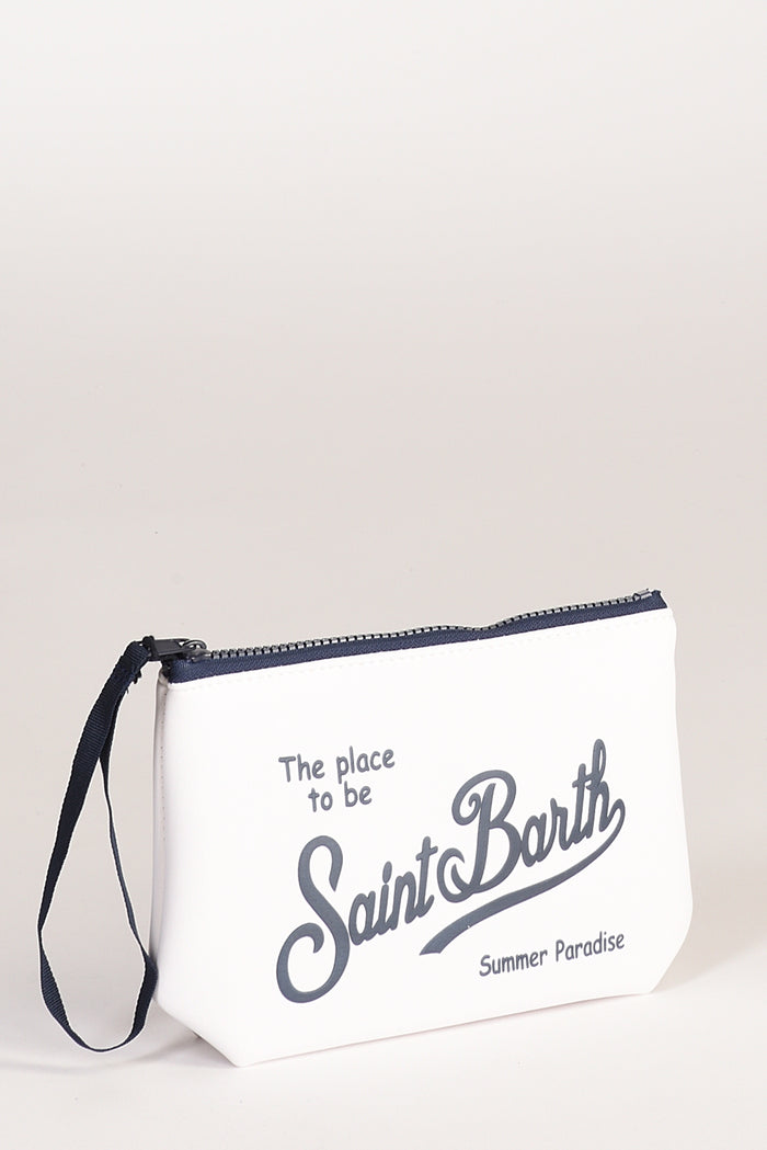 Mc2 Saint Barth Pochette Aline Bianco/blu Donna - 3