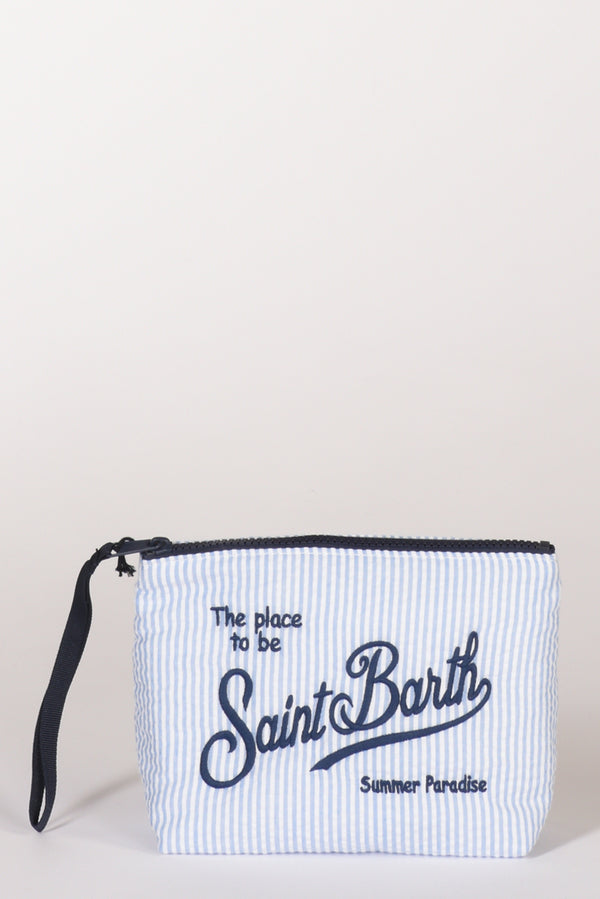 Mc2 Saint Barth Pochette Aline Azzurro Donna