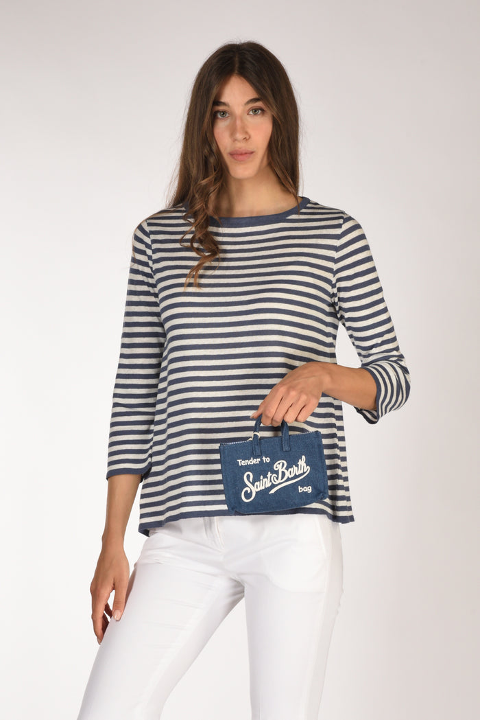 Mc2 Saint Barth Phone Bag Blu Donna - 2